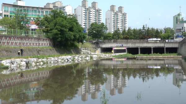 춘천 퇴계천 전경 (사진=이정욱 기자)