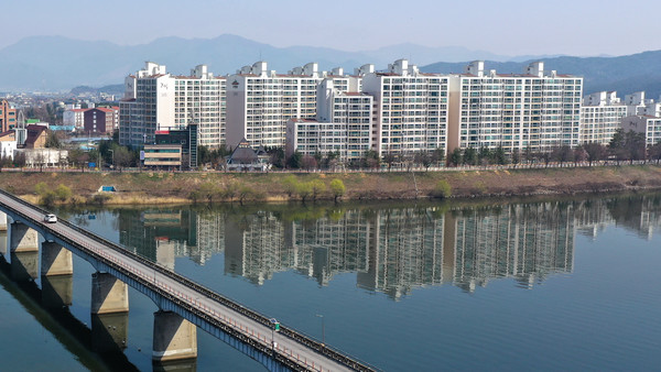 춘천 강변코아루. (사진=이정욱 기자)