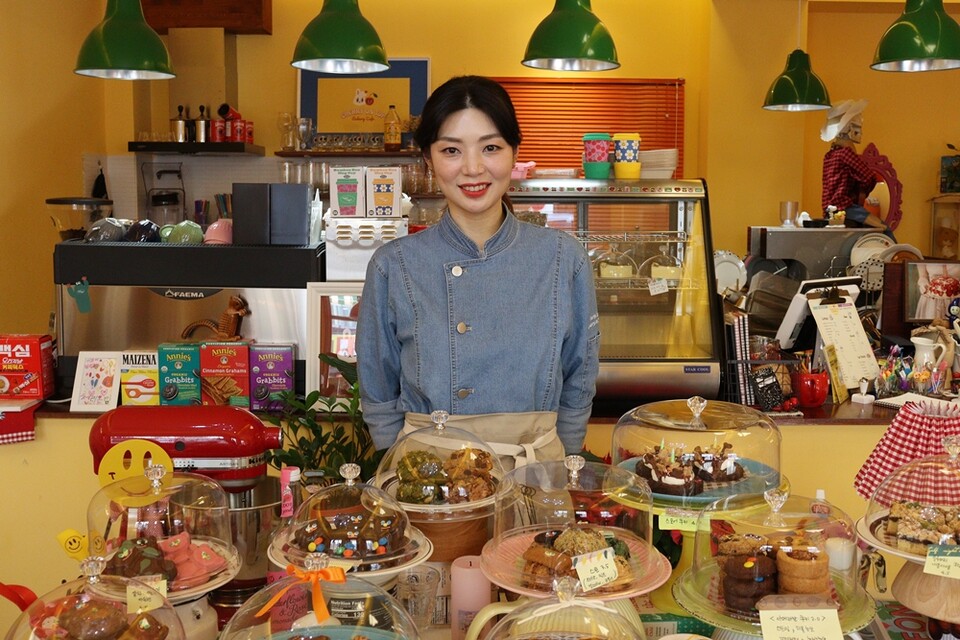 디저트 카페 '체리온탑' 이유림 대표. (사진=조혜진 기자)