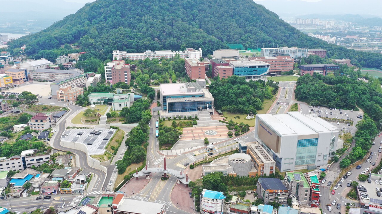 한림대학교 전경. (사진=박지영 기자)