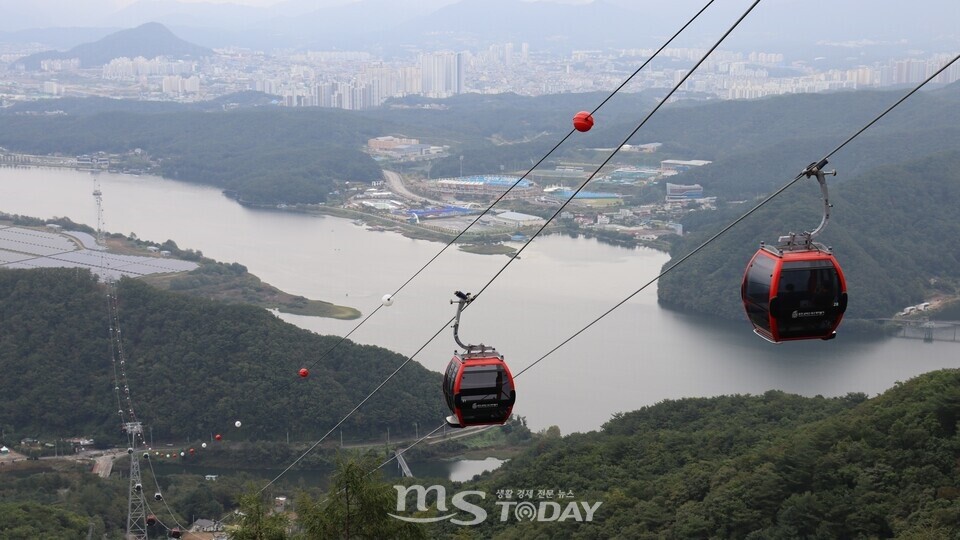 춘천 삼악산 호수케이블카. (사진=MS투데이 DB)