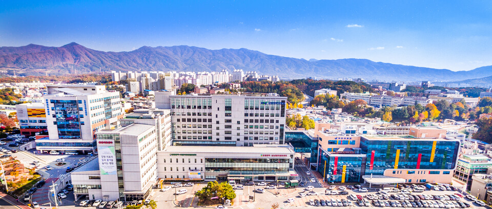 강원대학교병원 전경. (사진=강원대학교병원)