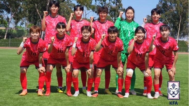 한국 U-20 여자 축구대표팀 선수들 (사진=연합뉴스)