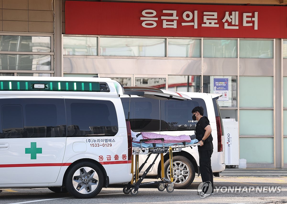 추석 연휴 앞둔 응급실 상황은?'[연합뉴스 자료사진]